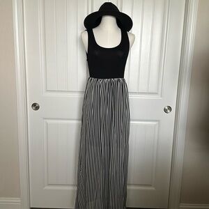 Black & white maxi